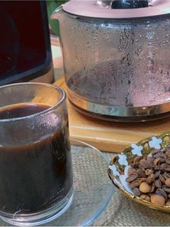 صورة لوصفة بلاك كوفي بالبيت black coffee
