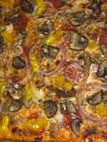 Meat lovers pizza