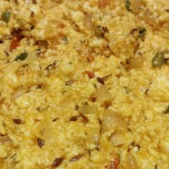 A picture of Paneer bhujiya.