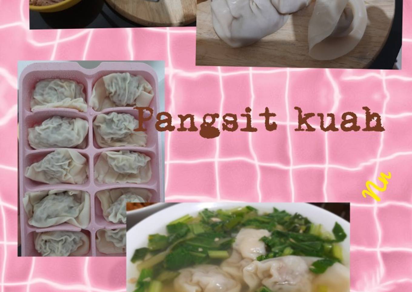 Simple pangsit kuah