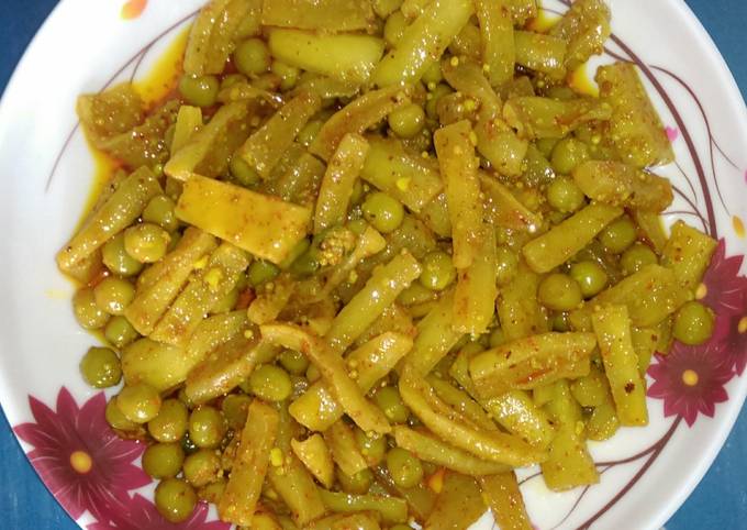 Achar (muli & hari motor) Recipe by Aneeta Rai - Cookpad