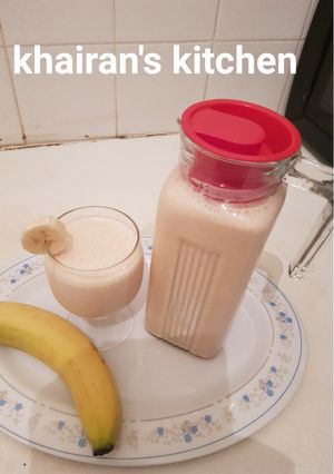 A picture of Banana Milkshake.