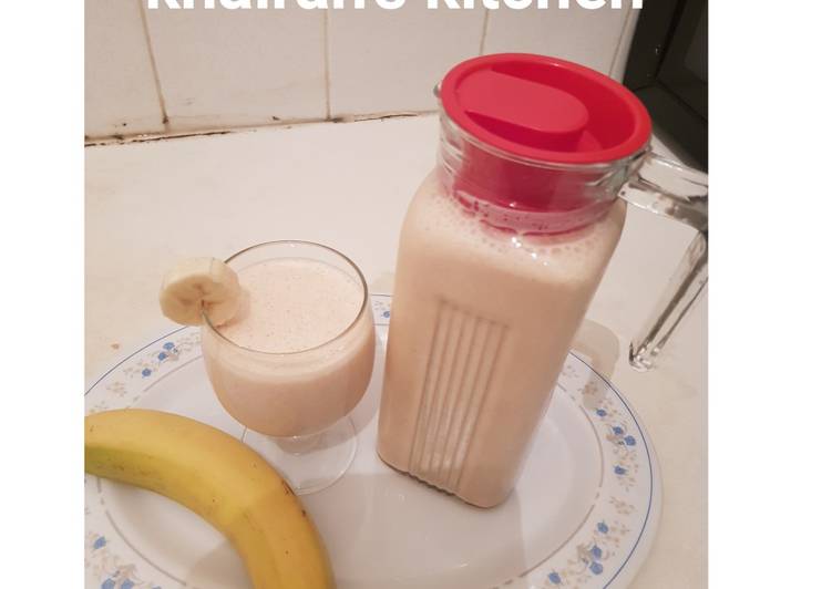 Step-by-Step Guide to Prepare Speedy Banana Milkshake