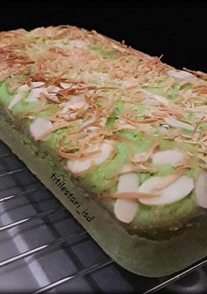 Foto resep Bolu Tape Keju Pandan