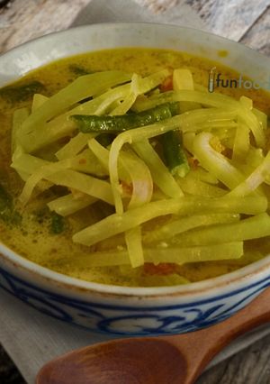 Foto resep Sayur Santan Labu Siam Kacang Panjang