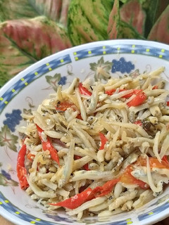 Foto resep Oseng Teri pedas