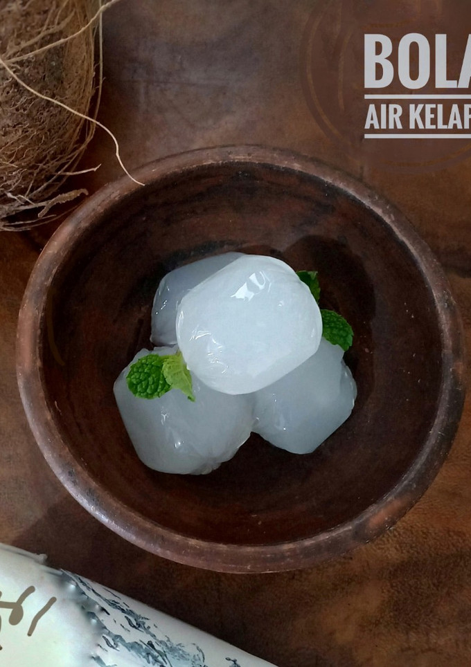 Foto resep Bola Air Kelapa (isian Mochi Kelapa)