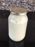 Salsa de ajo venezolana