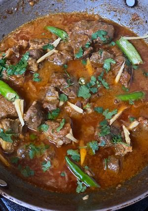 A picture of Easy mutton karahi.