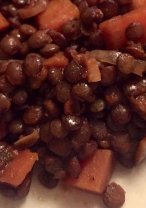 Une photo de Lentilles a la marocaine