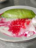 Pisang ijo khas Makassar