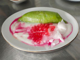 Pisang ijo khas Makassar