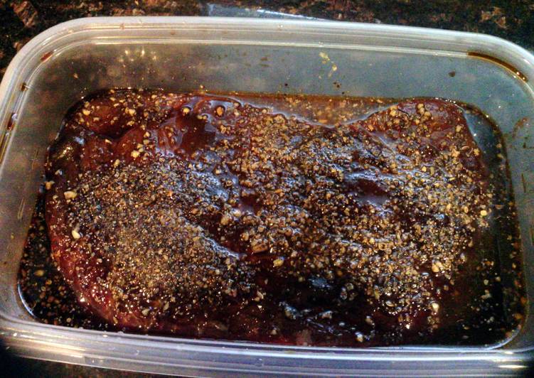 Simple Way to Make Homemade steak marinade