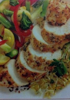 A picture of Chicken Primavera.