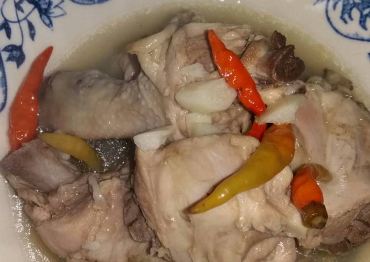 Sop sehat ayam jahe