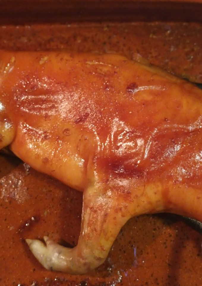 Una foto de "Cochinillo asado"
