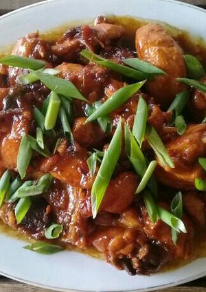 Foto resep Ayam kecap bawang pedas