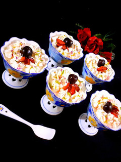 عکسی از دستور دسر شبهای لبنان 😋😍 (دسر سمولینا)