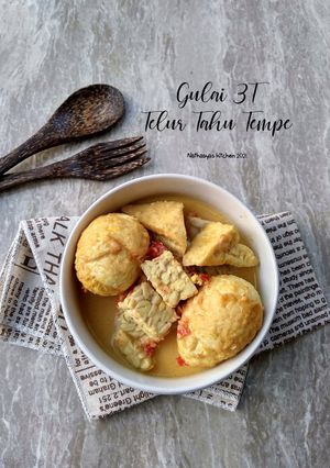 Foto resep Gulai 3T (Telur Tahu Tempe)