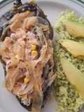 Tuna-Stuffed Poblano Peppers