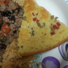 A picture of Olive Cornbread.