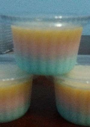 Foto resep Silky puding pop ice