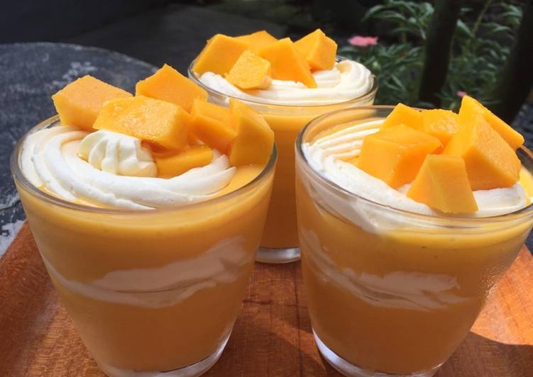 Resep Thai mango(juice mangga kekinian) #enakanbikinsendiri Anti Gagal