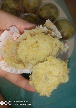 Foto resep Bolu pisang kukus (no mixer no ribet)