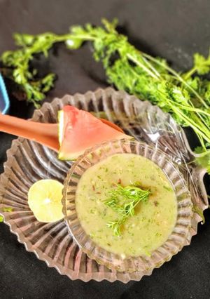 भगर कोरियंडर शाही सूप (bhagar coriander shahi soup recipe in marathi) रेसिपी चे मुख्य फोटो 