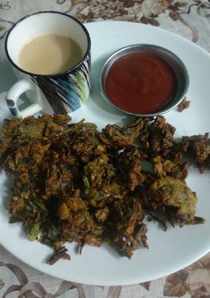 A picture of Green Onion Fritters.