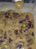 White Chocolate Chewy Cranberries And Pistachio Fudge