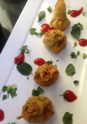 A picture of Vagetable  potli.