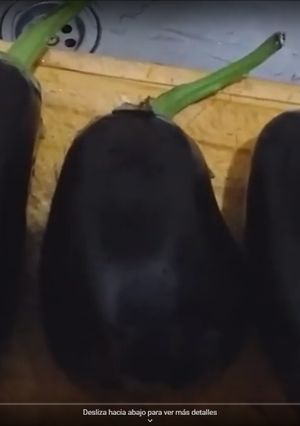 Una foto de Berenjenas a la vinagreta