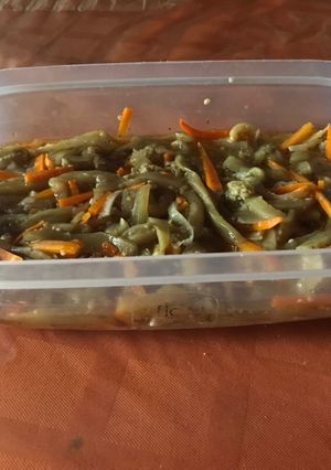 Una foto de Escabeche de berenjenas