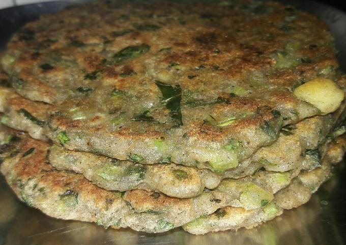 Singhare muli paratha Recipe by Sakshi Bhasin - Cookpad