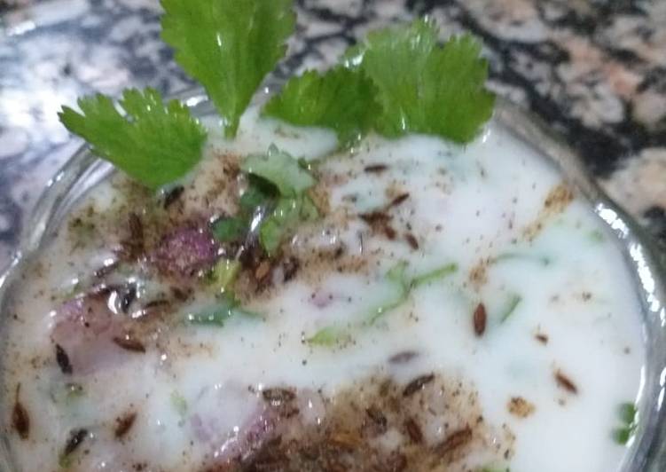 Recipe of Favorite Pyaaz ka raita