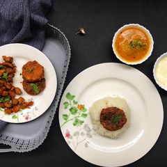 A picture of Raw plantain cutlet.