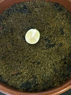 Una foto de Arroz Negro