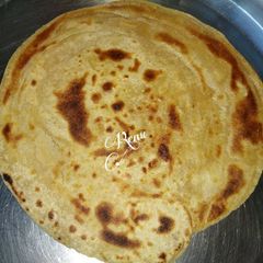 A picture of Lachha Paratha/ Layered Paratha.