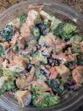 Broccoli and Apple Salad with a Honey Poppyseed Dressing