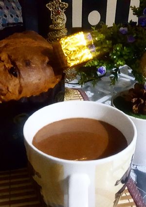 Una foto de Chocolate navideño 🎁🎈🌲