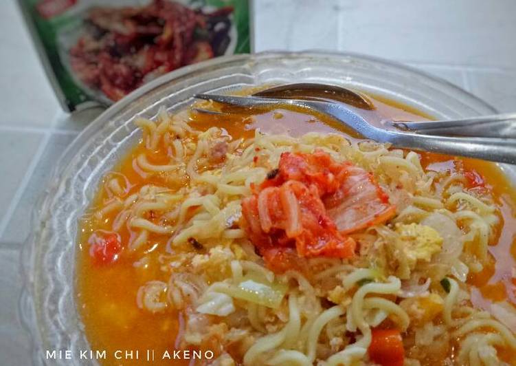 Resep Mie kim chi Anti Gagal