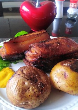 Una foto de Costillar de cerdo a la caja china 👍🇵🇪