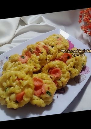 Foto resep "Makaroni Sosis Telur"