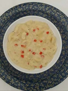 વ્હાઇટ સૉસ ચીઝી પાસ્તા (White Sauce Cheesy Pasta Recipe In Gujarati) રેસીપી મુખ્ય ફોટો