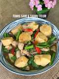 Tumis Sawi & Tauhu Telur