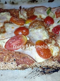 Φωτογραφία της συνταγής Πίτσα... λαγάνα 🍕