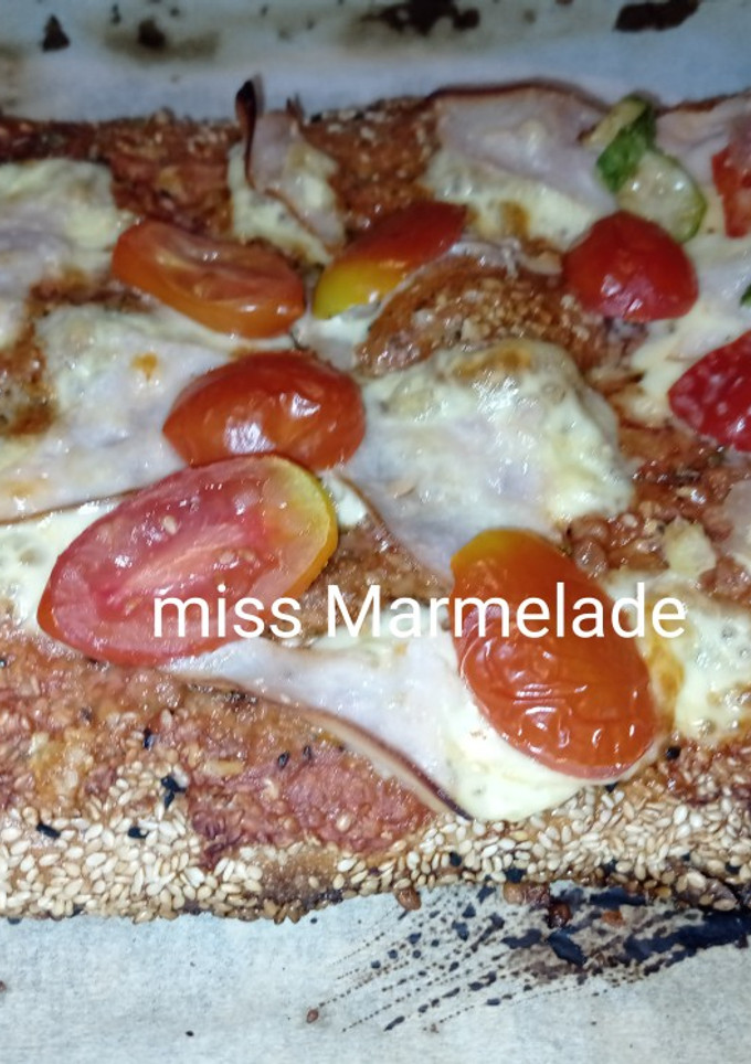 Φωτογραφία της συνταγής Πίτσα... λαγάνα 🍕