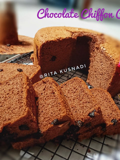 Foto resep Chocolate Chiffon Cake