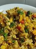 Falso🍚arroz🍛con pollo🍱a mi estilo🍗🫛🥕